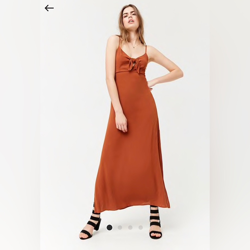 *NEW* with tags - Keyhole Cami Maxi Dress in the color Rust